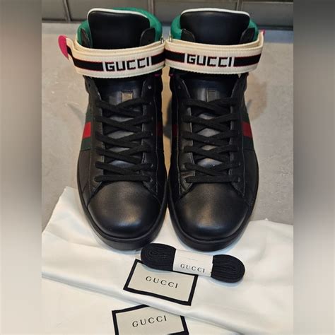 gucci size 14 high top|farfetch Gucci hi tops.